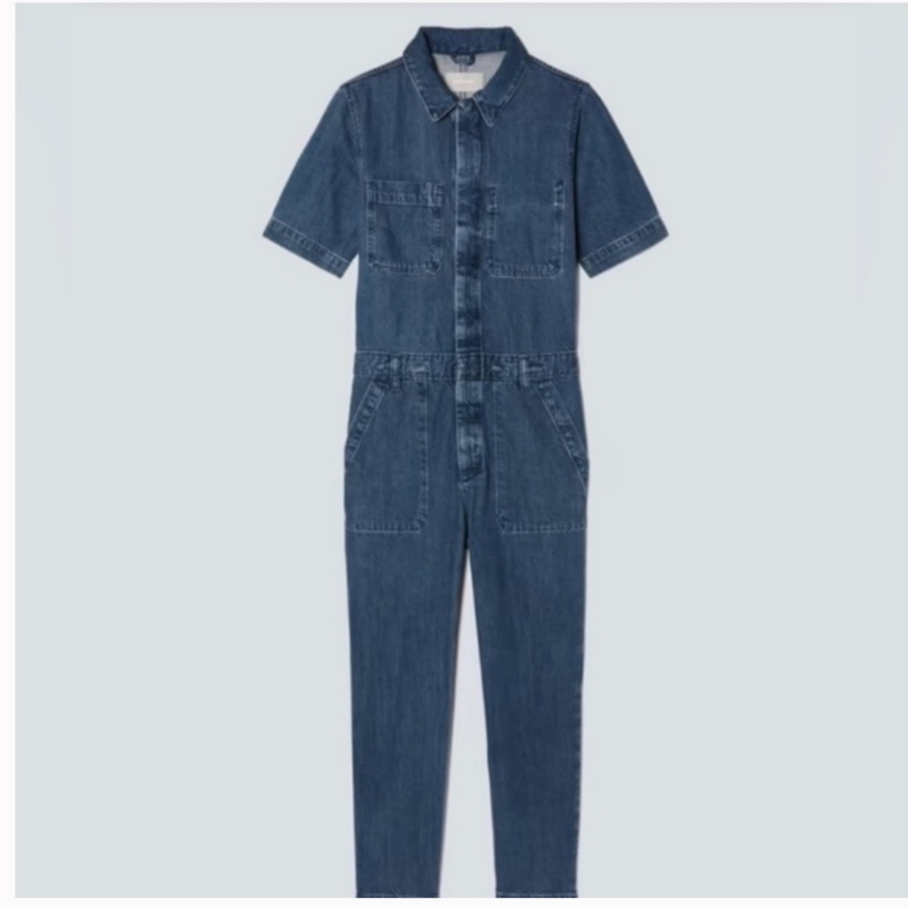 Everlane Denim Coverall Jumpsuit /boiler suit size 6